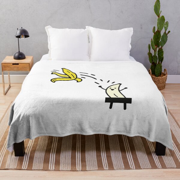 Item preview, Naked Banana Meme – Funny Censored Banana Cartoon designed and sold by BrainBubbleArt.