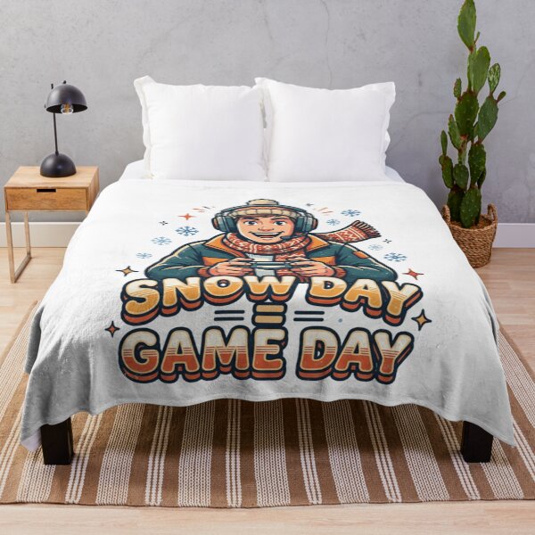 Item preview, snow day =game day designed and sold by samuzai.