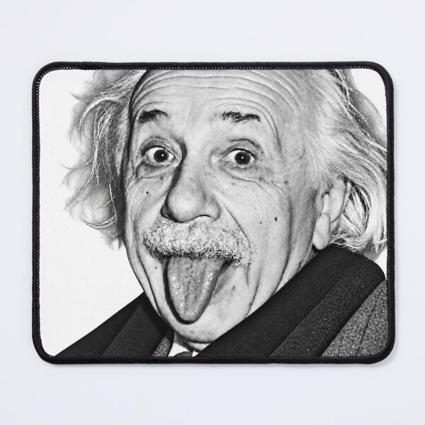 Item preview, Albert Einstein being silly designed and sold by jah1usa .
