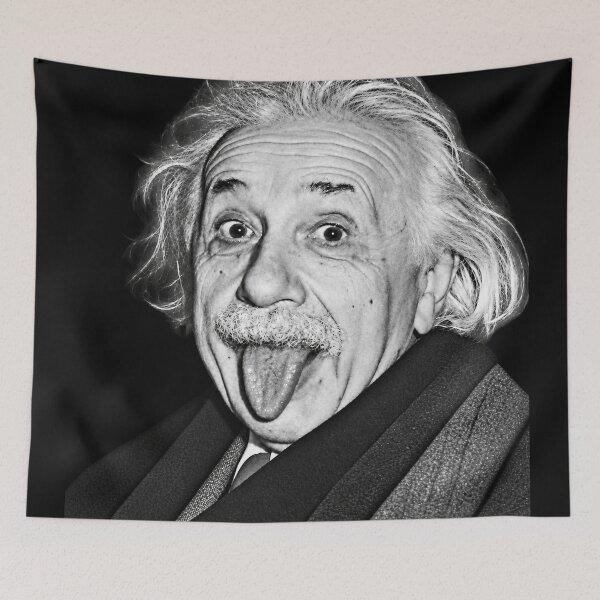 Item preview, Albert Einstein being silly designed and sold by jah1usa .
