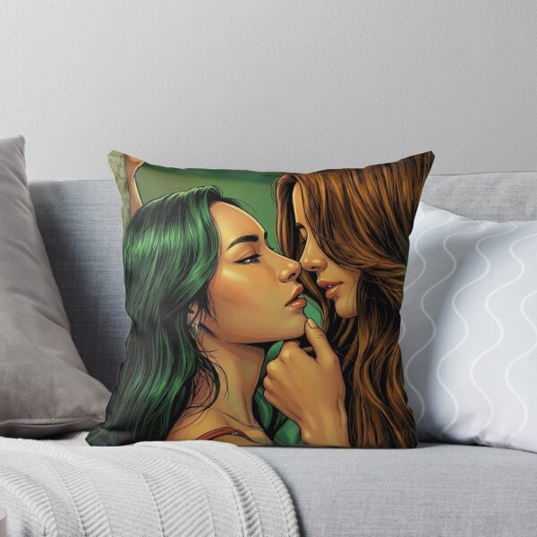 Item preview, AndaLookkaew A Moment Actress Thai GL LGBTQ+ Cartoon Decor Comic Wall Art Print Poster Shirt Clock Blanket KDrama designed and sold by Mind Space.