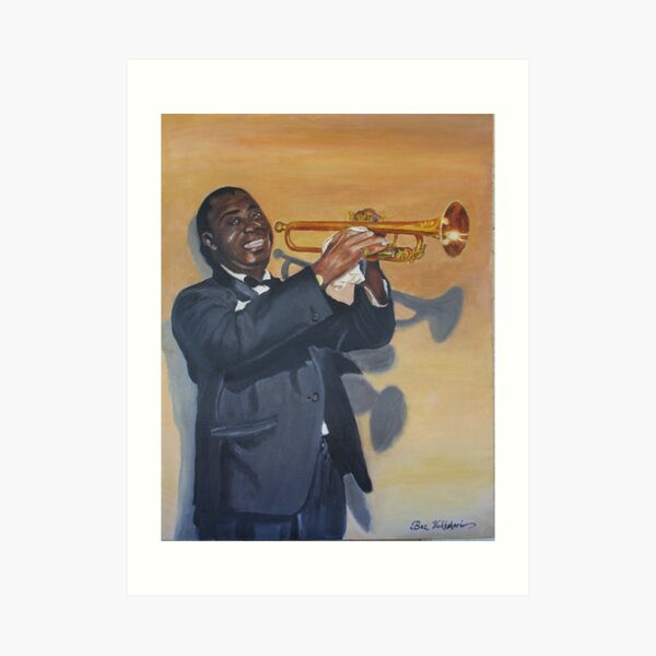 Louis Armstrong Art Print