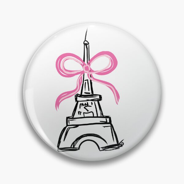 Artikelvorschau, Paris, Rosa, Eiffelturm entworfen und verkauft von Kasia1987t.