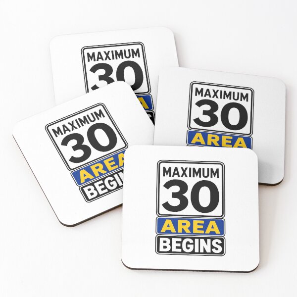 Item preview, Maximum 30 Area Begins | Toronto Speed Limit Ad Parody designed and sold by gahteeriffico.