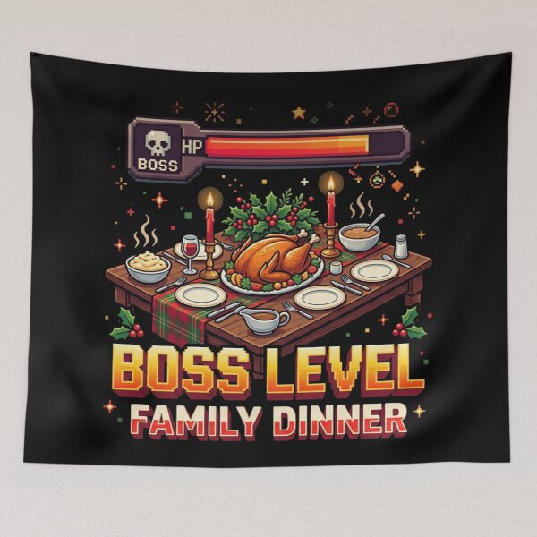 Item preview,  family dinner: final boss 2 designed and sold by samuzai.