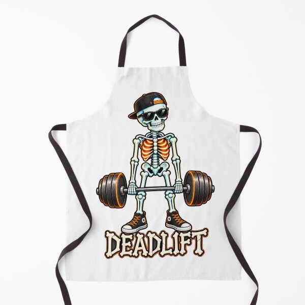 Item preview, Deadlift Skeleton Gym Funny Weightlifting Workout Graphic designed and sold by Sparklershop.