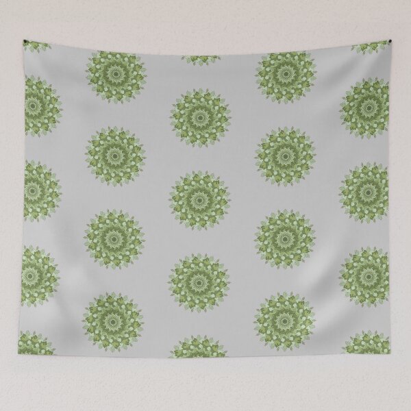 Item preview, Mandala of fire of green nature designed and sold by Elifndz.