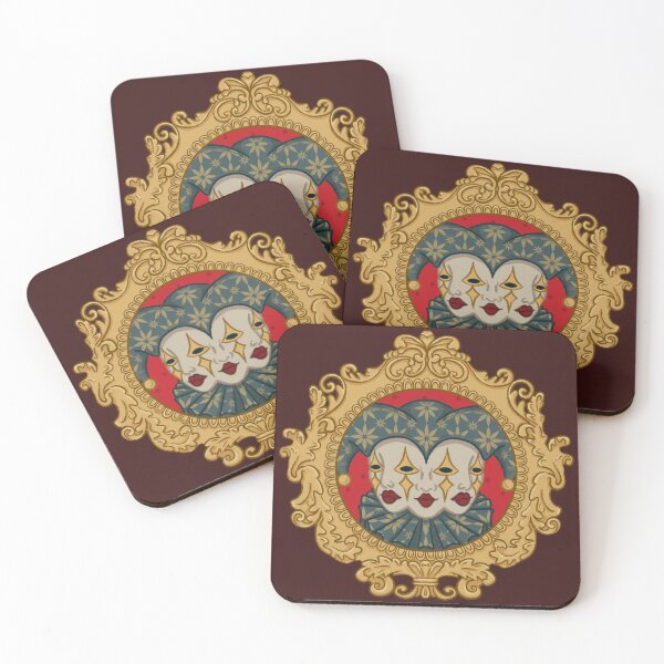 Item preview, Three Headed Clown October Series designed and sold by HannahReeStudio.