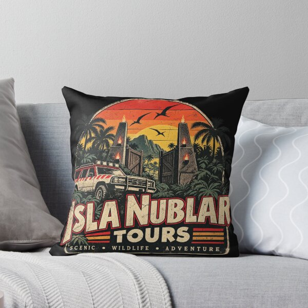 Item preview, Isla Nublar Tours — Scenic Wildlife Adventure designed and sold by OriginalGamer55.