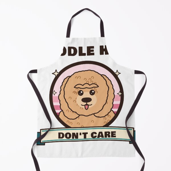 Item preview, Doodle Hair Don't Care Funny Goldendoodle designed and sold by LeoLeonardiArt.