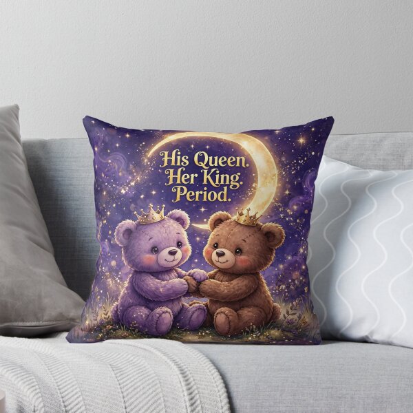 Item preview, His Queen. Her King. Period. — Lady_T Says designed and sold by LadyTSays.