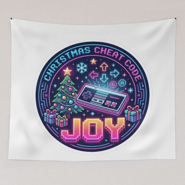 Item preview, christmas cheat code: JOY designed and sold by samuzai.