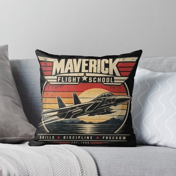 Item preview, Maverick Flight School — Skills Discipline Freedom designed and sold by OriginalGamer55.