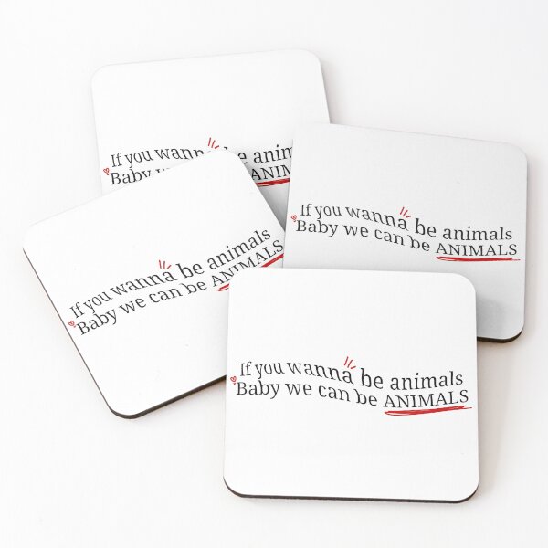 Item preview, Like animals Lyrics | BTS designed and sold by WarmlyArts.