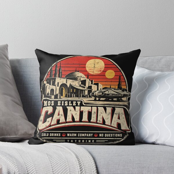 Item preview, Mos Eisley Cantina — Cold Drinks Warm Company No Questions designed and sold by OriginalGamer55.