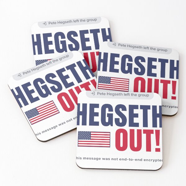 Item preview, Hegseth Out! — Pete Hegseth Left the Group designed and sold by bubblebrian.
