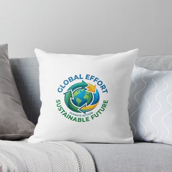 Item preview, Global Climate Action & Sustainable Future Vector Emblem designed and sold by abdoreds.