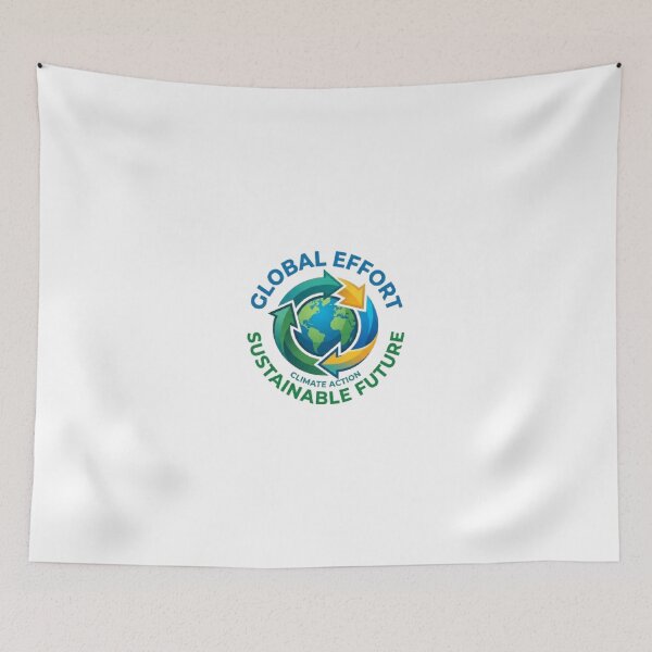 Item preview, Global Climate Action & Sustainable Future Vector Emblem designed and sold by abdoreds.