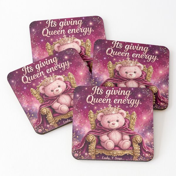 Item preview, It's Giving Queen Energy (Pink Edition) — Lady_T Says designed and sold by LadyTSays.