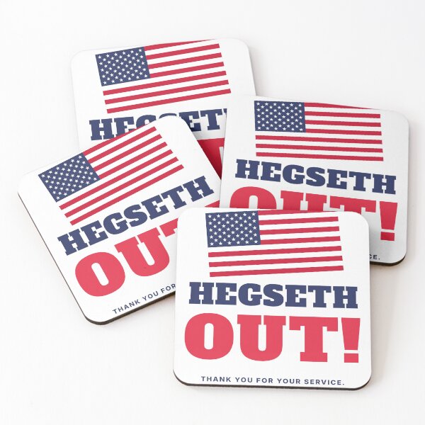 Item preview, Hegseth Out! Thank You for Your Service — Please Leave designed and sold by bubblebrian.