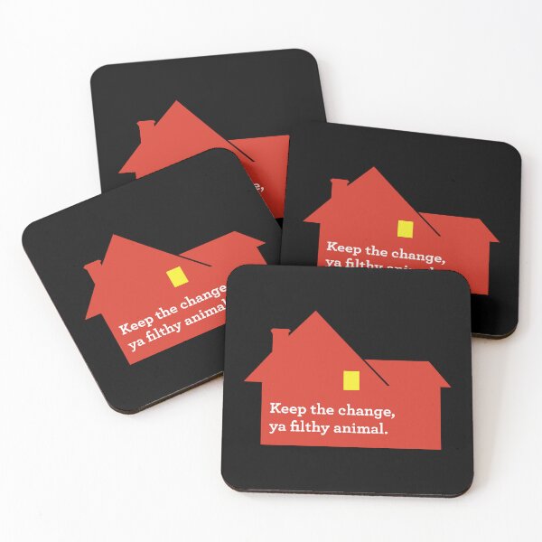 Item preview, Keep the Change Ya Filthy Animal Christmas Movie Quote designed and sold by aligchi.