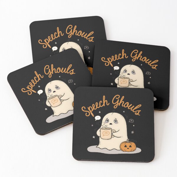 Item preview, Speech Ghouls Cute Halloween Speech Therapy Ghost designed and sold by Redgiant87x.