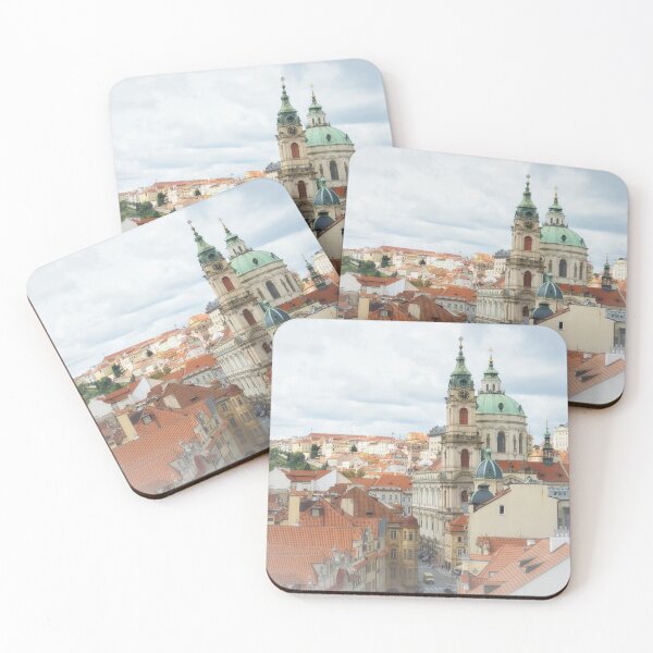 Item preview, St Nicholas Church above Malá Strana rooftops in Prague, Czech Republic designed and sold by RastislavS.
