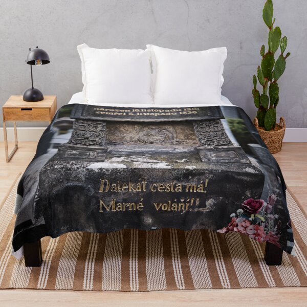 Item preview, Grave of Karel Hynek Mácha at Vyšehrad Cemetery in Prague designed and sold by RastislavS.