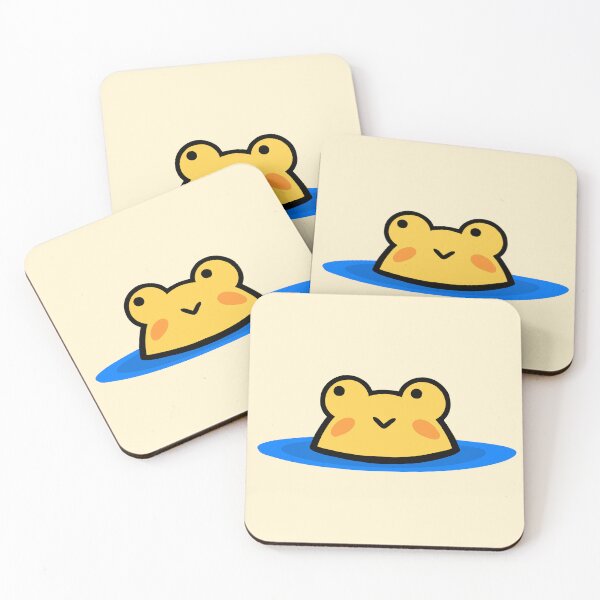 Item preview, Yellow Pond Frog designed and sold by BubbleComet.