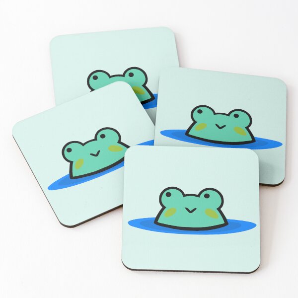 Item preview, Teal Pond Frog designed and sold by BubbleComet.