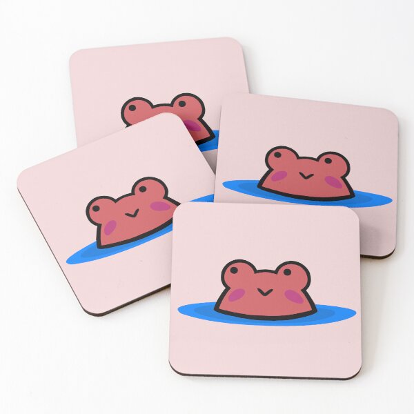 Item preview, Red Pond Frog designed and sold by BubbleComet.