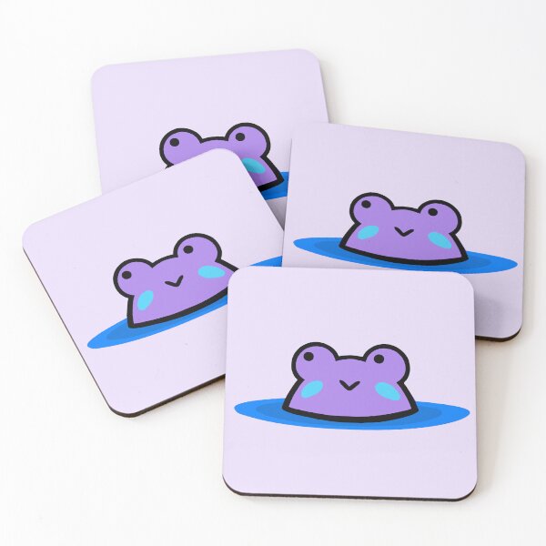 Item preview, Purple Pond Frog designed and sold by BubbleComet.
