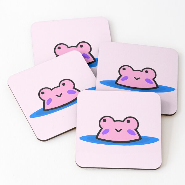 Item preview, Pink Pond Frog designed and sold by BubbleComet.