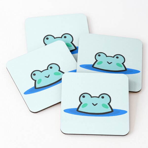 Item preview, Blue Pond Frog designed and sold by BubbleComet.