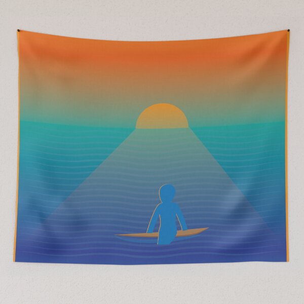 Item preview, Colorful Surfing designed and sold by ROSE ANN BANILAR.