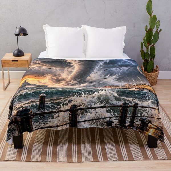 Item preview, Tornado Through The Waterfront designed and sold by MarkColeImaging.