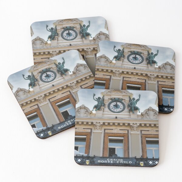 Item preview, Casino de Monte-Carlo clock and ornate facade in Monaco designed and sold by RastislavS.