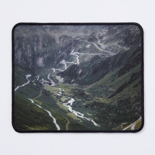 Item preview, Furka Pass with Grimsel Pass in the Swiss Alps, Switzerland designed and sold by RastislavS.