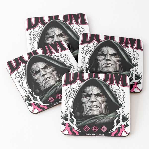 Item preview, Doctor Doom Has No Rivals – Dark Comic Villain Graphic T-Shirt designed and sold by UrbanLayers.