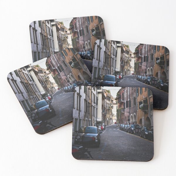Item preview, Historic cobblestone street in Verona, Italy designed and sold by RastislavS.