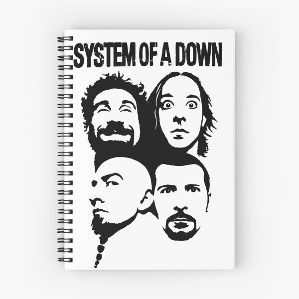 Item preview,  System of a Down – Distressed Black and White Band Portrait designed and sold by UrbanLayers.