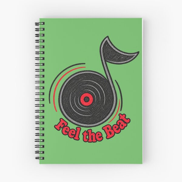 Item preview, Feel the Beat – Retro Vinyl Record Music Design designed and sold by RosalesArts.