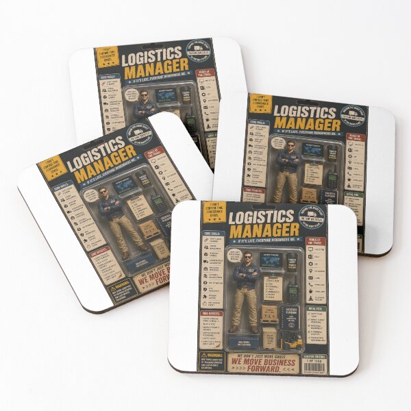 Item preview, Logistics Manager – Funny Supply Chain Action Figure designed and sold by Eng-Art.