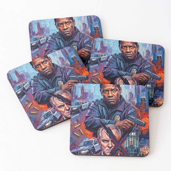 Item preview, Ricochet Action Thriller Fine Art Tribute designed and sold by Art's Diner.