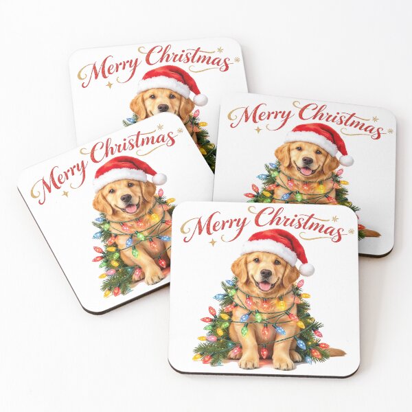 Item preview, Cute Dog with Christmas Tree Lights T-Shirt designed and sold by kaream1308.