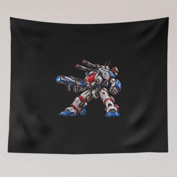 Item preview, Futuristic Heavy Combat Mechanical Warrior Robot designed and sold by JAR Designs and Development.