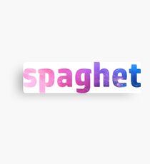Sphaget Canvas Print