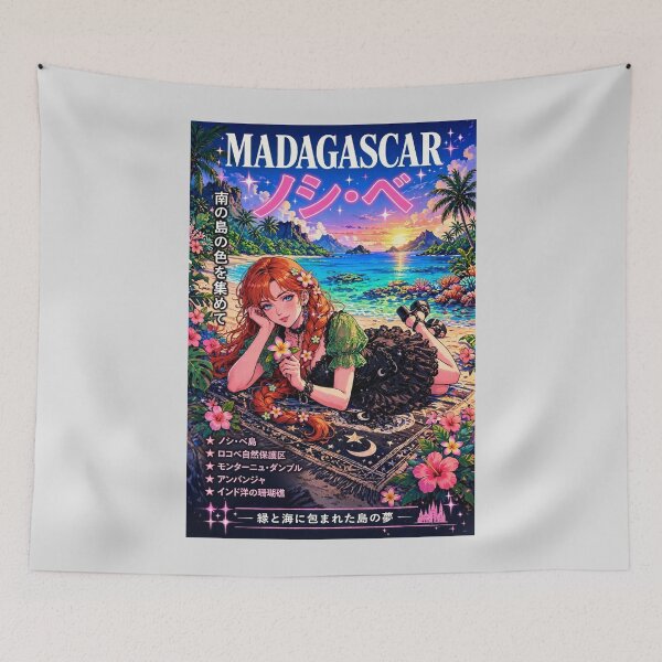 Item preview, Nosy Be, Madagascar — The Red-Haired Witch of the Vanilla Island designed and sold by DibujandoPorfa.