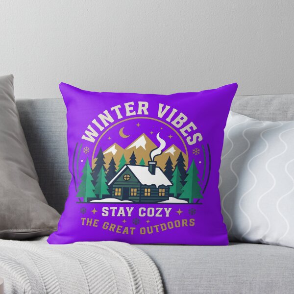 Item preview, Cozy Winter Vibes Mountain Cabin Modern Streetwear designed and sold by m.mmado.