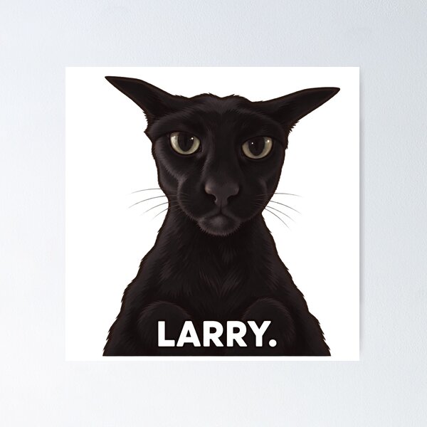 Item preview, Larry the Cat designed and sold by sollunadesignns.